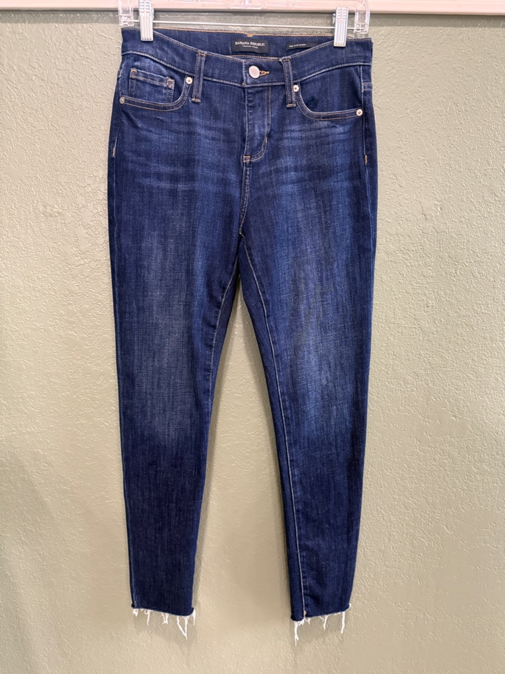 Banana Republic Dark Indigo Skinny Jeans